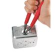 Milwaukee Pliers Kit with Electricians 6-in-1 Wire Strippers, Screwdrivers, Tape Measure and Fastback Knife Set (11-Piece)