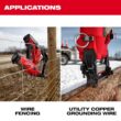 Milwaukee 1-3/4 in. 9-Gauge Galvanized Staples for M18 FUEL Utility Fencing Stapler (960 Per Box)