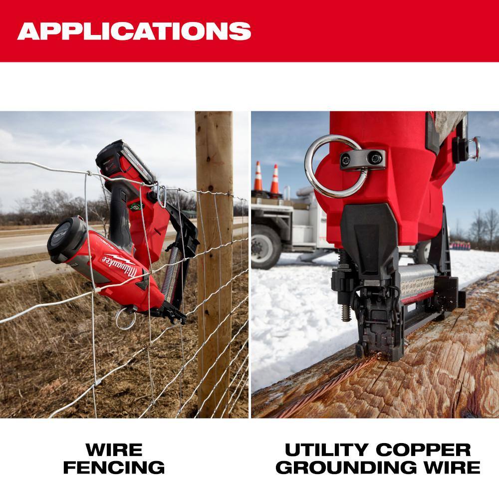 Milwaukee 2 in. 9-Gauge Galvanized Staples for M18 FUEL Utility Fencing Stapler (960 Per Box) Milwaukee 2 in. 9-Gauge Galvanized Staples for M18 FUEL Utility Fencing Stapler (960 Per Box) - Image 10