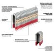 Milwaukee 2 in. 9-Gauge Galvanized Staples for M18 FUEL Utility Fencing Stapler (960 Per Box) Milwaukee 2 in. 9-Gauge Galvanized Staples for M18 FUEL Utility Fencing Stapler (960 Per Box)