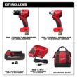 Milwaukee M18 18V Lithium-Ion Brushless Cordless Compact Drill/Impact Combo Kit (2-Tool) with Oscillating Multi-Tool