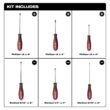 Milwaukee 3/8 in. Drive SAE/Metric Ratchet and Socket Mechanics Tool Set (56 piece) & Screwdriver Set (6 piece) Milwaukee 3/8 in. Drive SAE/Metric Ratchet and Socket Mechanics Tool Set (56 piece) & Screwdriver Set (6 piece)