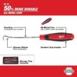 Milwaukee Mechanic Hand and Tool Set with 3/8 in. Drive SAE Metric Ratchet, Socket, Screwdriver, Hook and Pick (66-Piece)