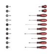 Milwaukee 3/8 in. Drive SAE/Metric Ratchet and Socket Mechanics Tool Set with Pliers Kit and Screwdriver Set (69-Piece)