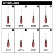 Milwaukee 1/2 in. Drive SAE/Metric Ratchet and Socket Mechanics Tool Set with Screwdriver Set (55-Piece) Milwaukee 1/2 in. Drive SAE/Metric Ratchet and Socket Mechanics Tool Set with Screwdriver Set (55-Piece)
