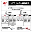 Milwaukee 1/2 in. Drive SAE/Metric Ratchet and Socket Mechanics Tool Set with Screwdriver Set (55-Piece) Milwaukee 1/2 in. Drive SAE/Metric Ratchet and Socket Mechanics Tool Set with Screwdriver Set (55-Piece)