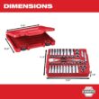 Milwaukee 1/2 in. Drive SAE/Metric Ratchet and Socket Mechanics Tool Set with Screwdriver Set (55-Piece) Milwaukee 1/2 in. Drive SAE/Metric Ratchet and Socket Mechanics Tool Set with Screwdriver Set (55-Piece)