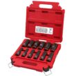 Milwaukee 1/2 in. Drive Ratchet and SHOCKWAVE 1/2 in. Drive SAE Deep Well Impact Socket Set (13-Piece)