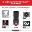 Milwaukee 1/2 in. Drive Ratchet and SHOCKWAVE 1/2 in. Drive Metric 6 Point Impact Socket Set (30-Piece)