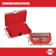 Milwaukee 1/4 in. Drive SAE/Metric Ratchet and Socket Mechanics Tool Set (54-Piece) Milwaukee 1/4 in. Drive SAE/Metric Ratchet and Socket Mechanics Tool Set (54-Piece)
