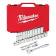 Milwaukee 3/8 in. Drive SAE Ratchet and Socket Mechanics Tool Set (28-Piece)