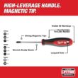 Milwaukee 3/8 in. Drive SAE Ratchet and Socket Mechanics Tool Set with Packout Case (28-Piece) and Screwdriver Set (8-Piece)