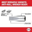 Milwaukee 3/8 in. Drive Metric Ratchet and Socket Mechanics Tool Set with 3/8 in. Drive 12 in. Extended Ratchet (33-Piece)
