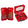 Milwaukee SHOCKWAVE 1/2 in. Drive Metric 6 Point Impact Socket Set with Titanium Drill Bit Set (52-Piece)
