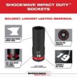 Milwaukee SHOCKWAVE 1/2 in. Drive Metric 6 Point Impact Socket Set with Titanium Drill Bit Set (52-Piece) Milwaukee SHOCKWAVE 1/2 in. Drive Metric 6 Point Impact Socket Set with Titanium Drill Bit Set (52-Piece)