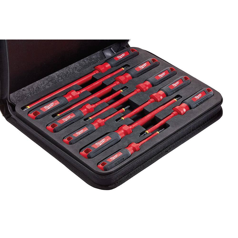 Milwaukee 48-22-2210 1000V Insulated Screwdriver Set with Case (10-Piece) Milwaukee 48-22-2210 1000V Insulated Screwdriver Set with Case (10-Piece) - Image 5