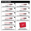 Milwaukee 48-22-2210 1000V Insulated Screwdriver Set with Case (10-Piece) Milwaukee 48-22-2210 1000V Insulated Screwdriver Set with Case (10-Piece)