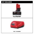 Milwaukee M12 12-Volt Lithium-Ion Cordless 9 GPM 0 HP Submersible Stick Water Transfer Pump w/M12 4.0Ah Batt and Charger