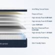 Avenco 12 in. Medium Firm Hybrid Pillow Top Motion Isolation Individual Pocket Spring Full Mattress