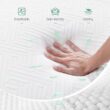 Novilla Twin Medium Cooling Gel Memory Foam 6 in. Mattress, Breathable and Hypoallergenic