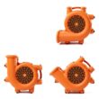 RIDGID 1625 CFM 3-Speed Blower Fan Air Mover with Daisy Chain, 3 Operating Positions for Water Damage Restoration