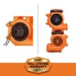 RIDGID 1625 CFM 3-Speed Blower Fan Air Mover with Daisy Chain, 3 Operating Positions for Water Damage Restoration
