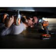 RIDGID 18V Cordless 8-Tool Combo Kit with 2.0 Ah Battery, 4.0 Ah Battery, and Charger