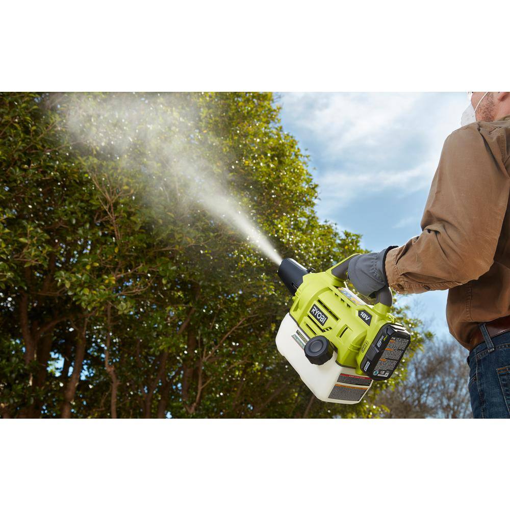 RYOBI ONE+ 18V Cordless Battery Fogger/Mister (Tool Only) RYOBI ONE+ 18V Cordless Battery Fogger/Mister (Tool Only) - Image 4