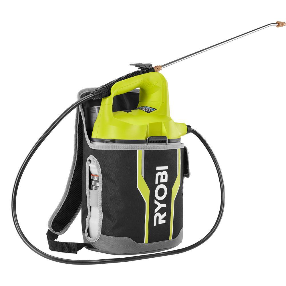 RYOBI ONE+ 18V Cordless Battery 2 Gal. Chemical Sprayer and Backpack Holster with 2.0 Ah Battery and Charger RYOBI ONE+ 18V Cordless Battery 2 Gal. Chemical Sprayer and Backpack Holster with 2.0 Ah Battery and Charger - Image 5