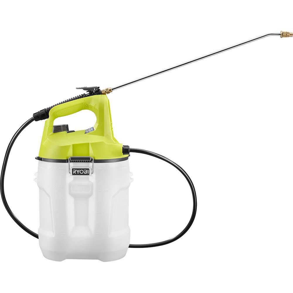 RYOBI ONE+ 18V Cordless Battery 2 Gal. Chemical Sprayer and Backpack Holster with 2.0 Ah Battery and Charger RYOBI ONE+ 18V Cordless Battery 2 Gal. Chemical Sprayer and Backpack Holster with 2.0 Ah Battery and Charger - Image 9