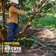 RYOBI ONE+ HP 18V Brushless 8 in. Battery Compact Pruning Mini Chainsaw with 2.0 Ah Battery and Charger PSBCW01K RYOBI ONE+ HP 18V Brushless 8 in. Battery Compact Pruning Mini Chainsaw with 2.0 Ah Battery and Charger PSBCW01K