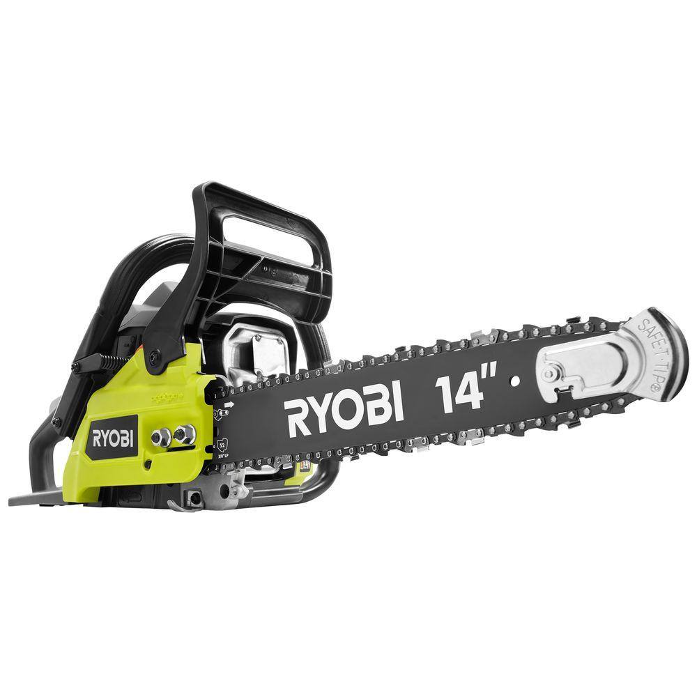 RYOBI RY3714 14 in. 37cc 2-Cycle Gas Chainsaw RYOBI RY3714 14 in. 37cc 2-Cycle Gas Chainsaw