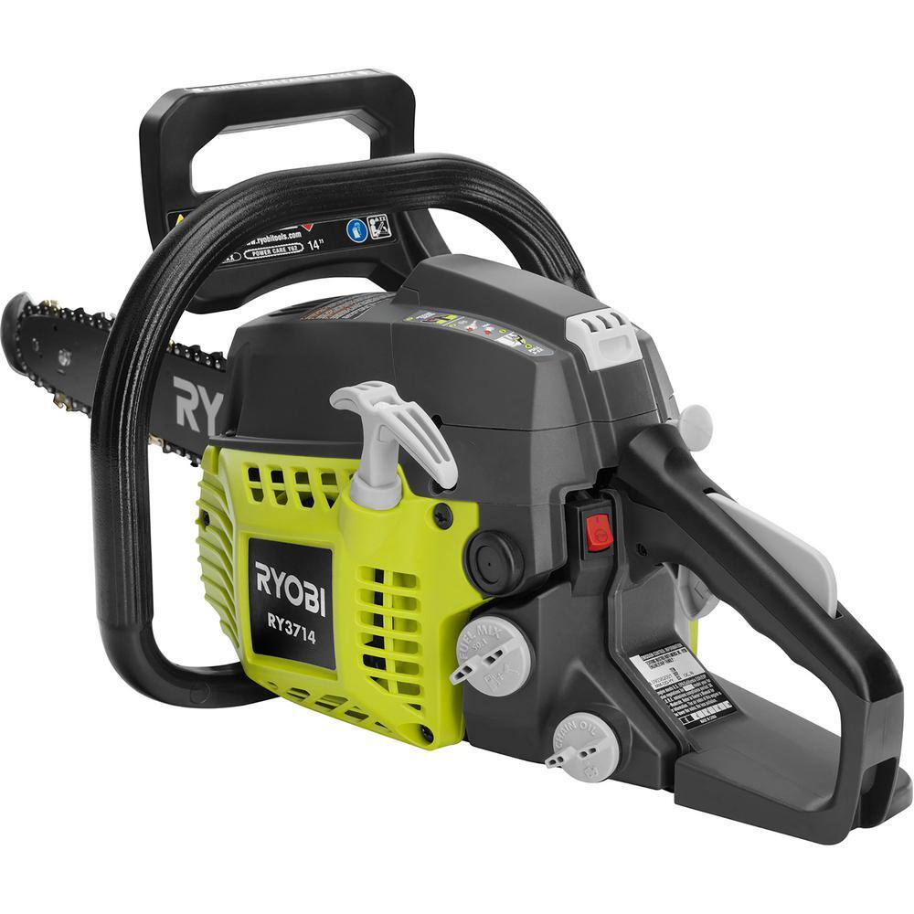 RYOBI RY3714 14 in. 37cc 2-Cycle Gas Chainsaw RYOBI RY3714 14 in. 37cc 2-Cycle Gas Chainsaw - Image 10