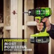 RYOBI ONE+ HP 18V Brushless Cordless 1/2 in. Drill/Driver Kit with 4.0 Ah Battery, Charger, and Bag