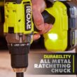 RYOBI ONE+ HP 18V Brushless Cordless 1/2 in. Drill/Driver Kit with 4.0 Ah Battery, Charger, and Bag