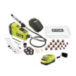 RYOBI ONE+ HP 18V Brushless Cordless Rotary Tool Kit with 2.0 Ah HIGH PERFORMANCE Battery and Charger