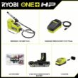 RYOBI ONE+ HP 18V Brushless Cordless Rotary Tool Kit with 2.0 Ah HIGH PERFORMANCE Battery and Charger