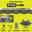 RYOBI SPEED BENCH 23 in. W x 20 in. D Mobile Workstation with LINK Tool Crate