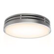 Akicon 110 CFM, 2-Sones Bathroom Fan with Light, 15-Watt Dimmable 3CCT LED Light with 5-Watt 2-Color Night Light, Round, Silver