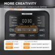 Midea 6.5 Qt. WideMax 13-in-1 Electric Multi-Cooker, 1500-Watt