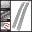 Stalwart Set of Two 69-in. Loading Ramps for ATVs, Motorcycles, Mowers, Carts, and More - 2200lbs. Combined Capacity Car Ramp