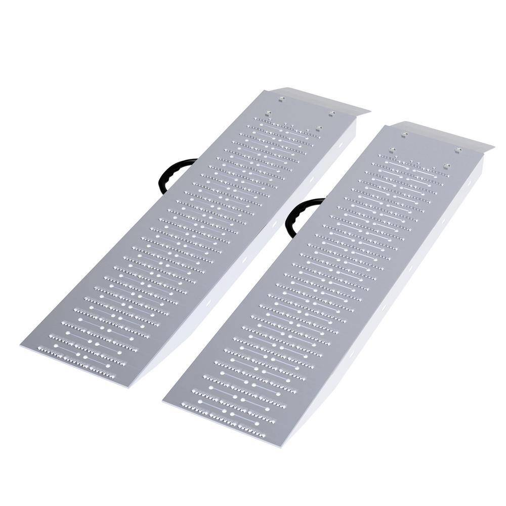 Stalwart HW6000032 Steel Loading Ramps for ATVs, Motorcycles, Mowers and Carts Stalwart HW6000032 Steel Loading Ramps for ATVs, Motorcycles, Mowers and Carts