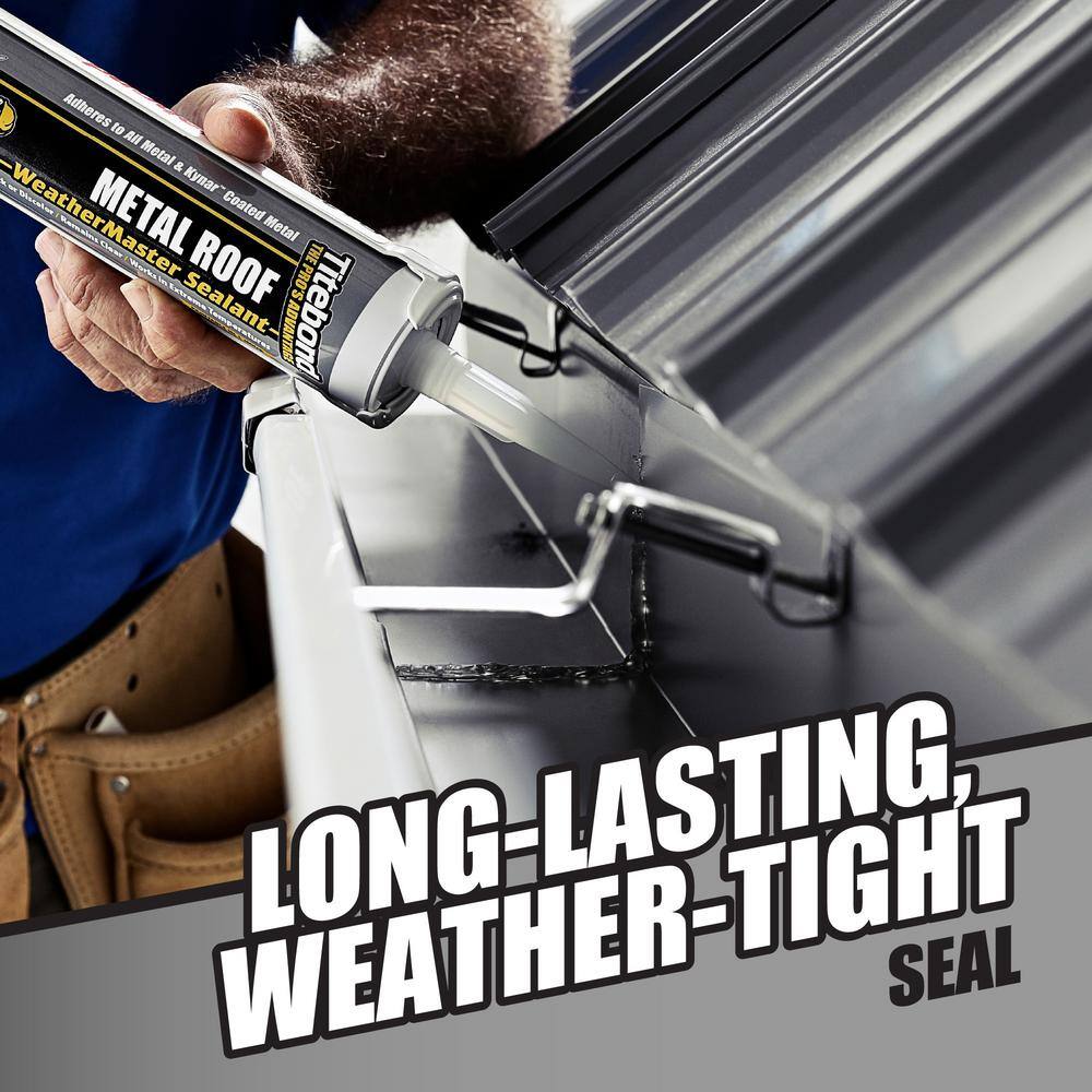 Titebond 9.5 oz. Clear Metal Roof Exterior Sealant (12-Pack) Titebond 9.5 oz. Clear Metal Roof Exterior Sealant (12-Pack) - Image 11