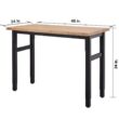 TRINITY 48 in. W x 24 in. D Adjustable Height Workbench