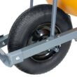 True Temper 6 cu. ft. Poly Wheelbarrow with Total Control Handles