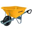 True Temper 6 cu. ft. Poly Wheelbarrow with Total Control Handles