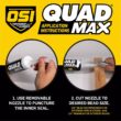 OSI QUAD Max 9.5 fl. oz. White #004 Exterior, Window, Door, and Siding Caulk Sealant (12-pack) OSI QUAD Max 9.5 fl. oz. White #004 Exterior, Window, Door, and Siding Caulk Sealant (12-pack)
