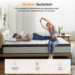 Babo Care King Size Medium Hybrid Memory Foam 10 in. with Pocket Spring and Cooling Gel Infused Breathable Mattress Babo Care King Size Medium Hybrid Memory Foam 10 in. with Pocket Spring and Cooling Gel Infused Breathable Mattress