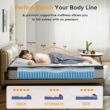 Babo Care King Size Medium Hybrid Memory Foam 10 in. with Pocket Spring and Cooling Gel Infused Breathable Mattress Babo Care King Size Medium Hybrid Memory Foam 10 in. with Pocket Spring and Cooling Gel Infused Breathable Mattress