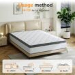 Babo Care King Size Medium Hybrid Memory Foam 10 in. with Pocket Spring and Cooling Gel Infused Breathable Mattress Babo Care King Size Medium Hybrid Memory Foam 10 in. with Pocket Spring and Cooling Gel Infused Breathable Mattress